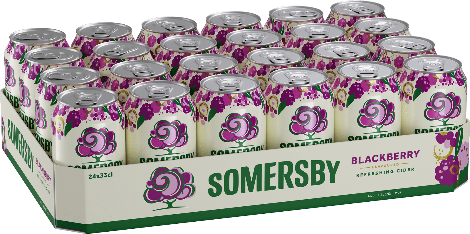 Somersby Blackberry Cider (24 x 0.33 l)