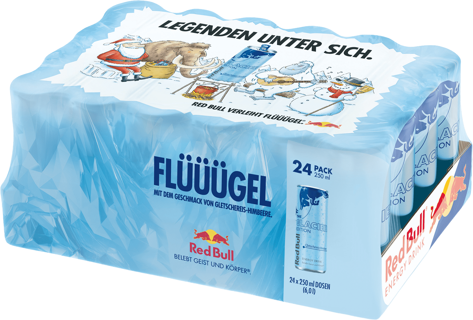 Red Bull Glacier Edition Gletschereis-Himbeere (24 x 0.25 l)