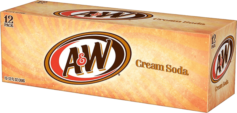 A&W Cream Soda A&W Cream Soda (12 x 0.355 l)