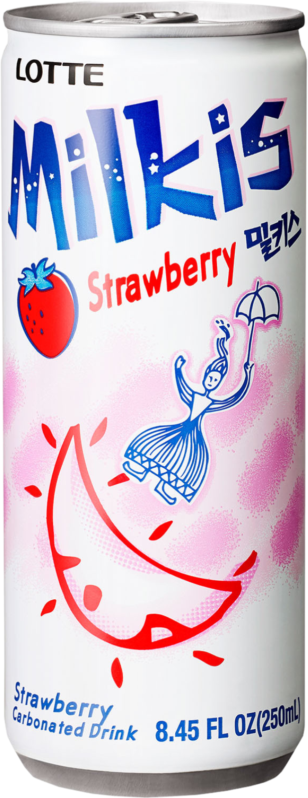 Milkis Strawberry Flavor (1 x 0.25 l)