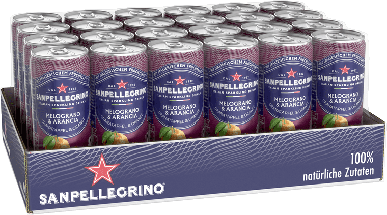 Sanpellegrino Melograno & Arancia (24 x 0.33 l)
