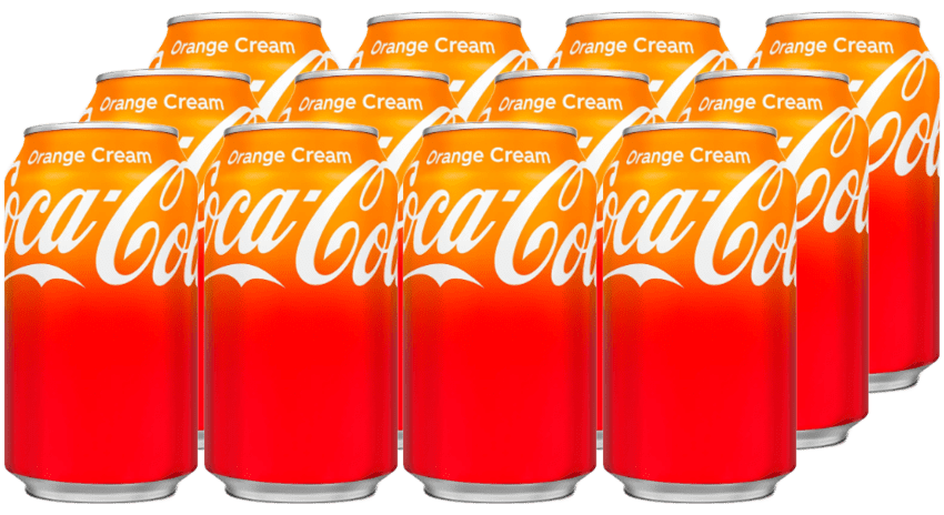 Coca-Cola Orange Cream Import Coca-Cola Orange Cream Import (12 x 0.355 l)