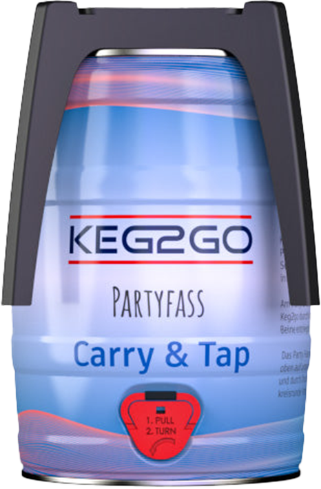 Keg2Go Partyfass-Halterung (1 x 1.0 l)