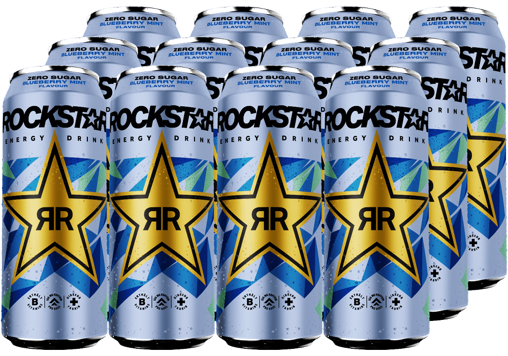 Rockstar Zero Blue (12 x 0.5 l)