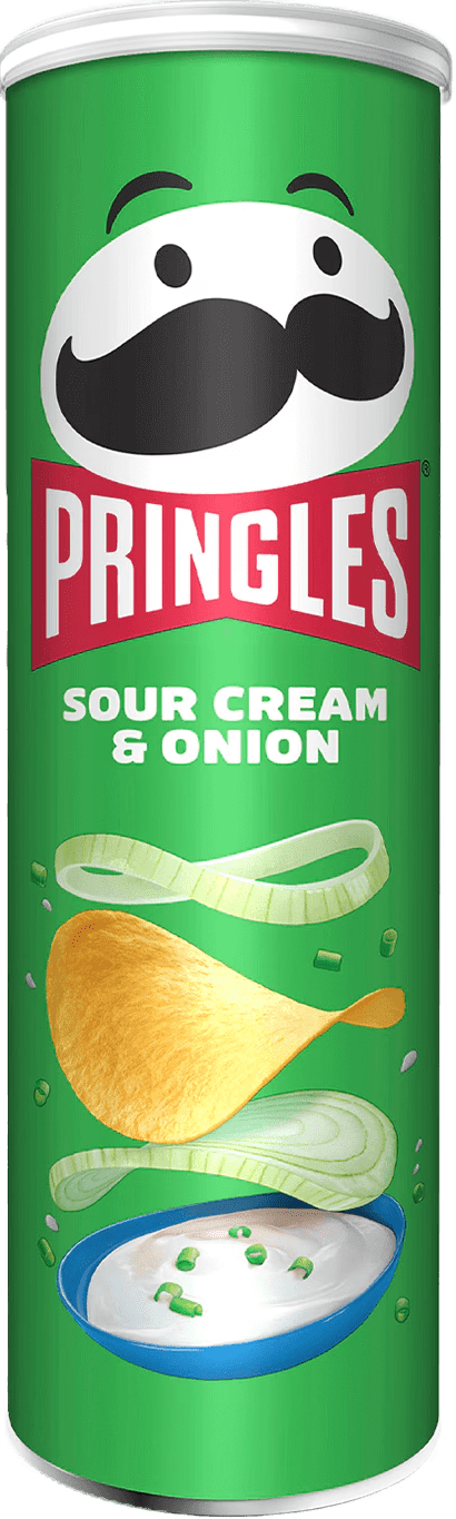 Pringles Sour Cream & Onion Chips Pringles Sour Cream & Onion Chips (1 x 0.185 kg)
