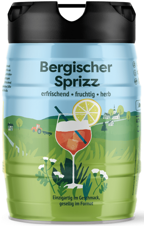 Bergischer Sprizz Partydose (1 x 5.0 l)