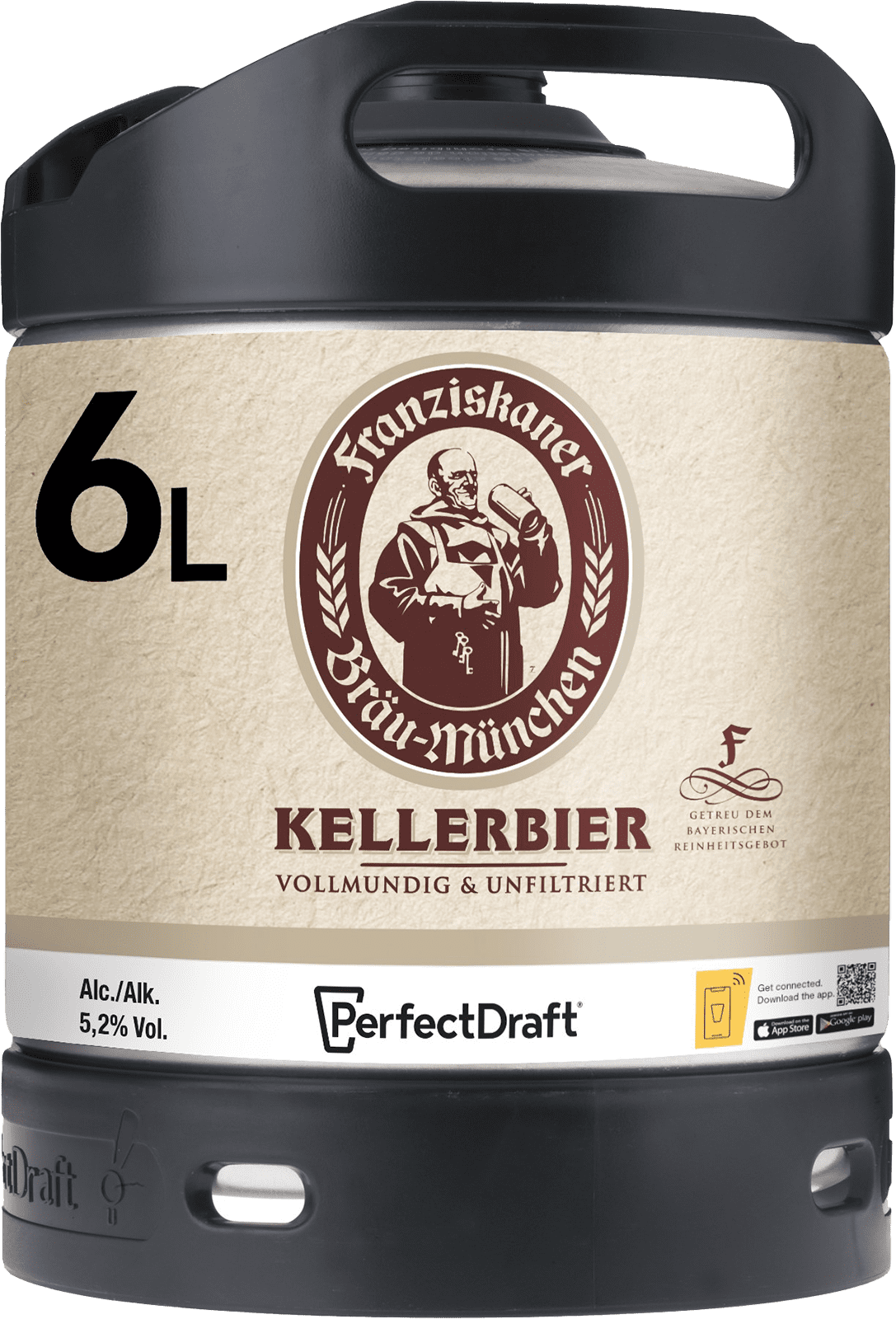 Franziskaner Kellerbier Perfect Draft (1 x 6.0 l)