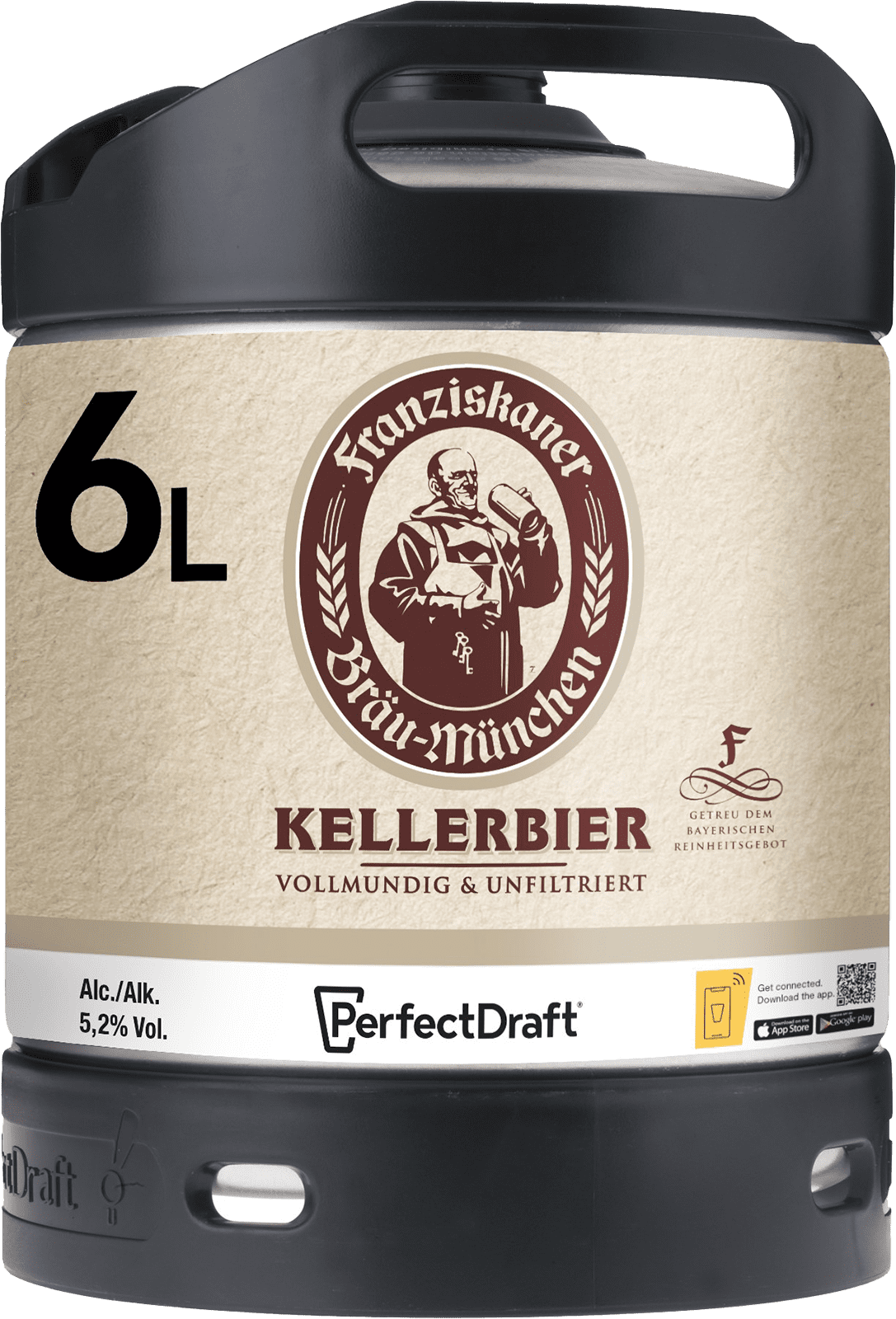 Franziskaner Kellerbier Perfect Draft Franziskaner Kellerbier Perfect Draft (1 x 6.0 l)