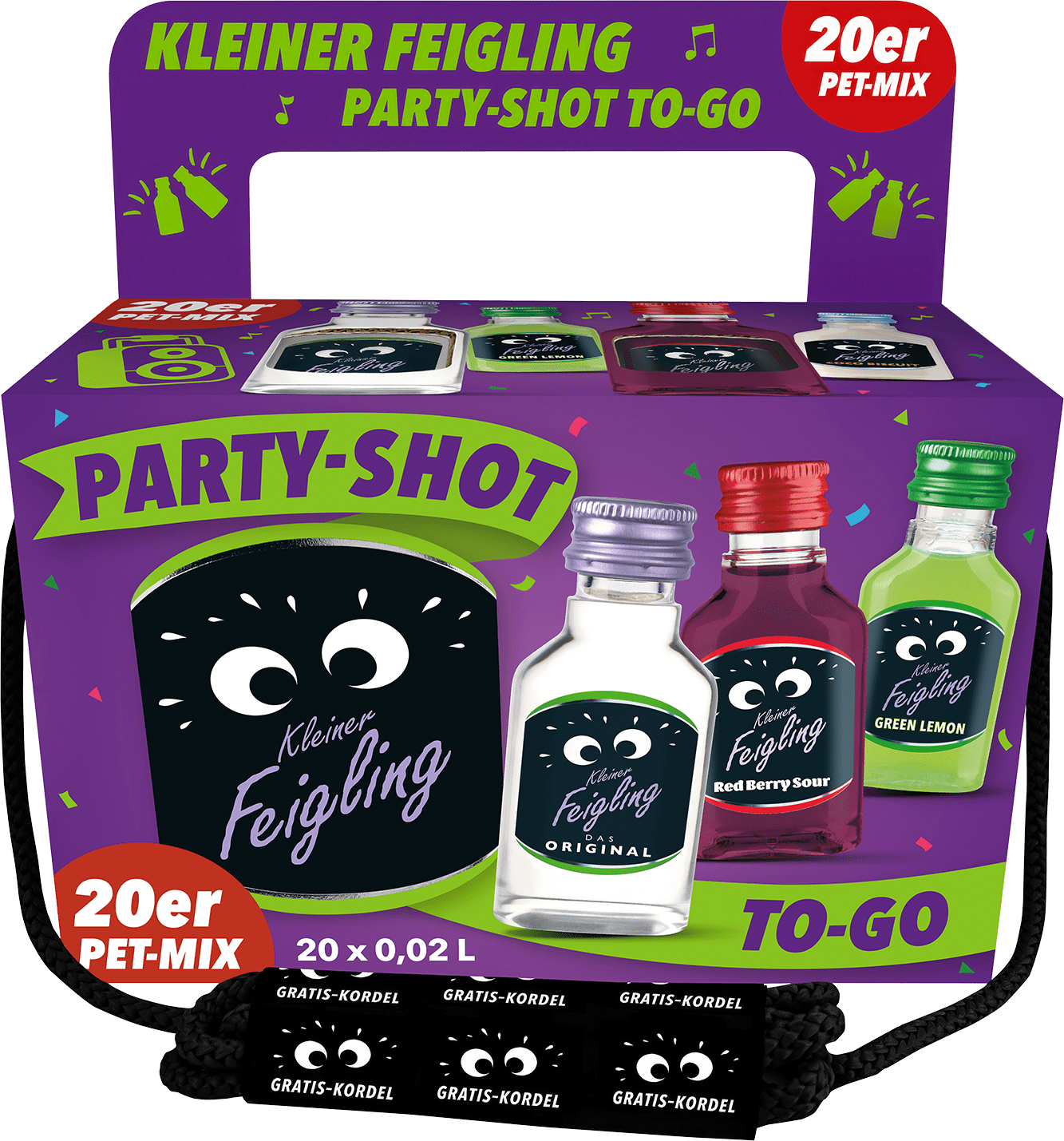 Kleiner Feigling Party-Shot To-Go 20er (1 x 0.4 l)