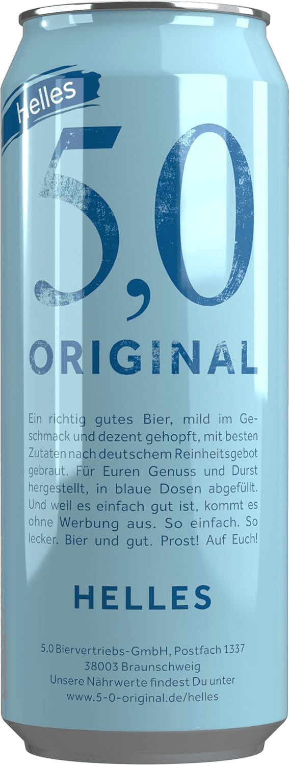 5,0 Original Helles (1 x 0.5 l)
