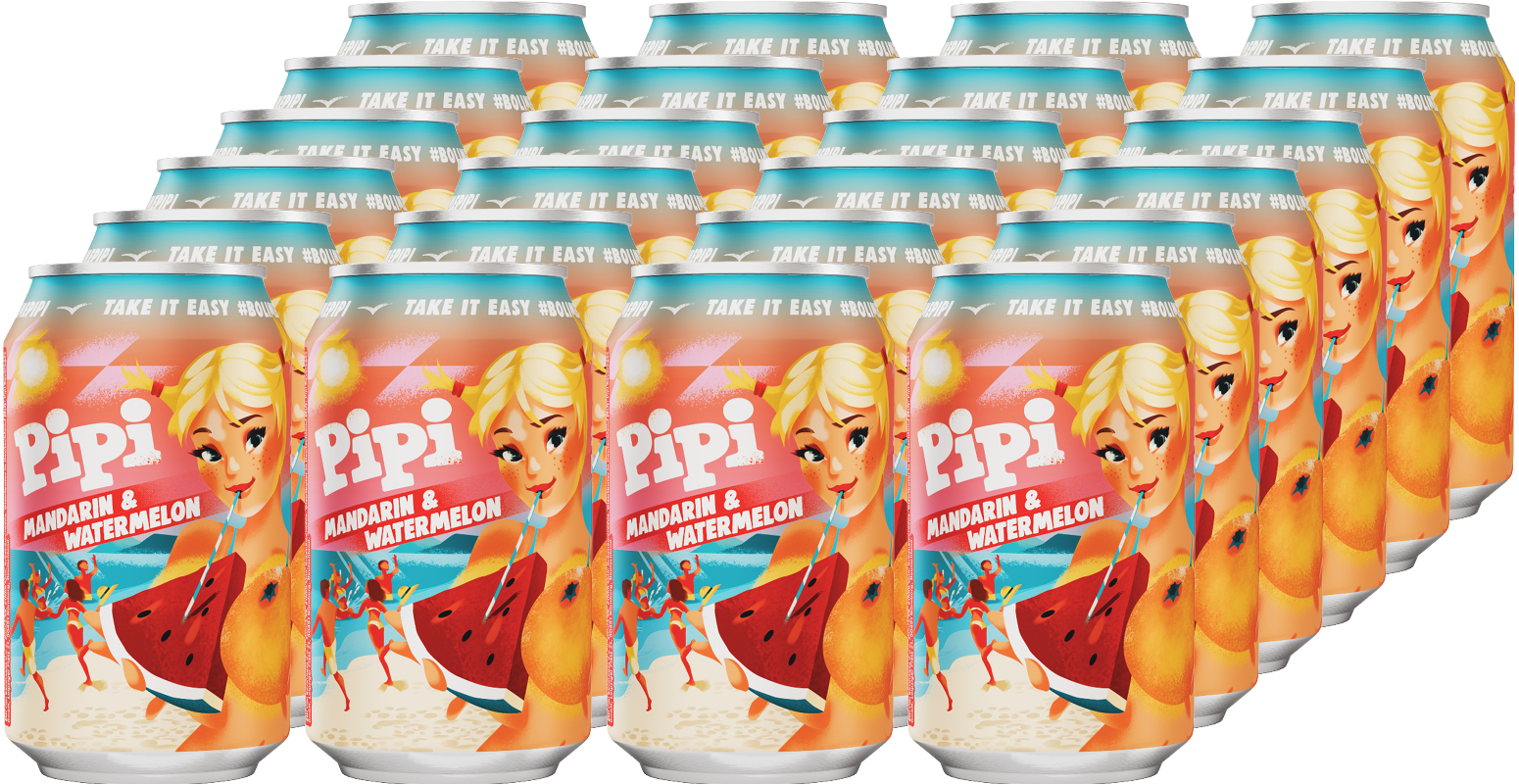 Pipi Mandarine-Wassermelone (24 x 0.33 l)
