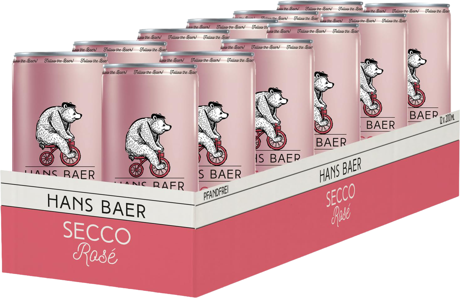Hans Baer Secco Rosé (12 x 0.2 l)
