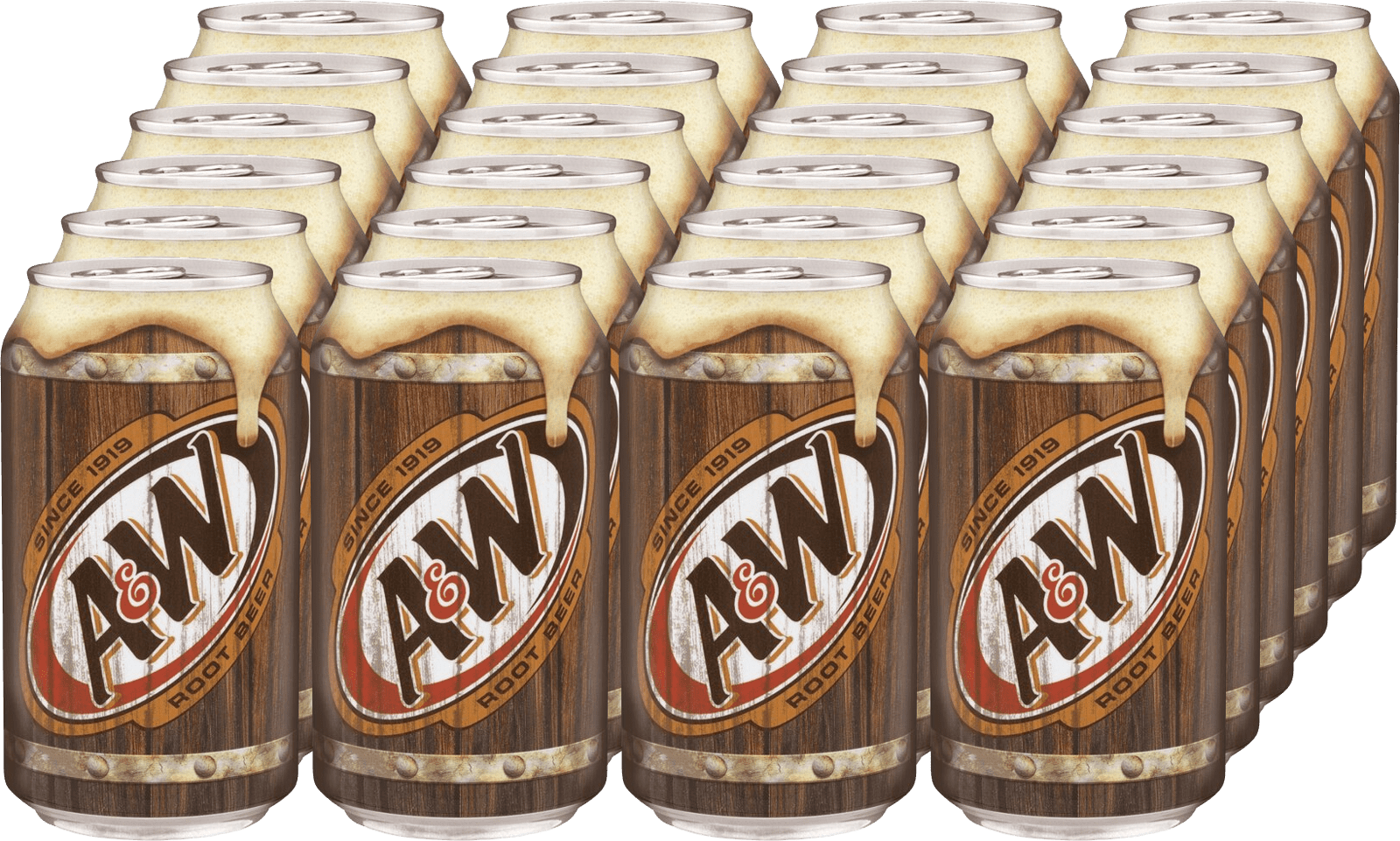 A&W Root Beer  A&W Root Beer  (24 x 0.355 l)