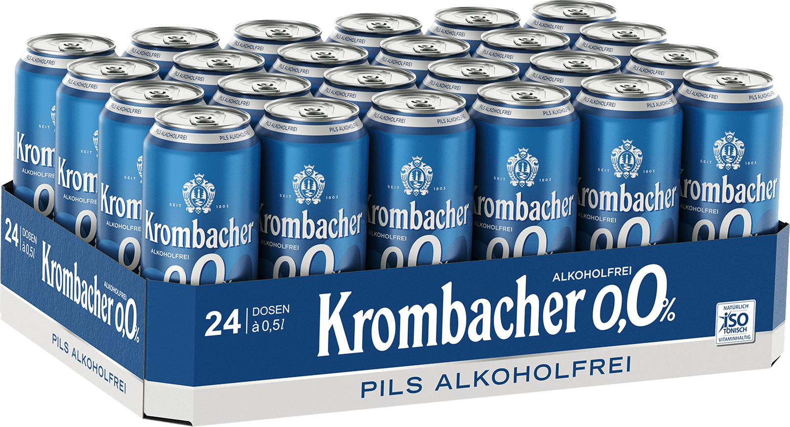 Krombacher Pils 0,0% (24 x 0.5 l)