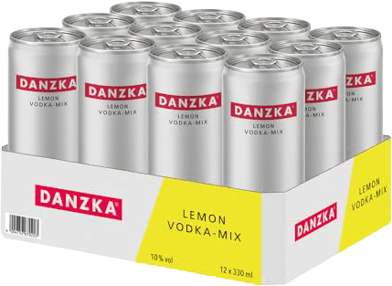 Danzka Lemon Vodka-Mix (12 x 0.33 l)
