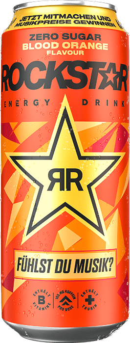 Rockstar Zero Blood Orange (1 x 0.5 l)