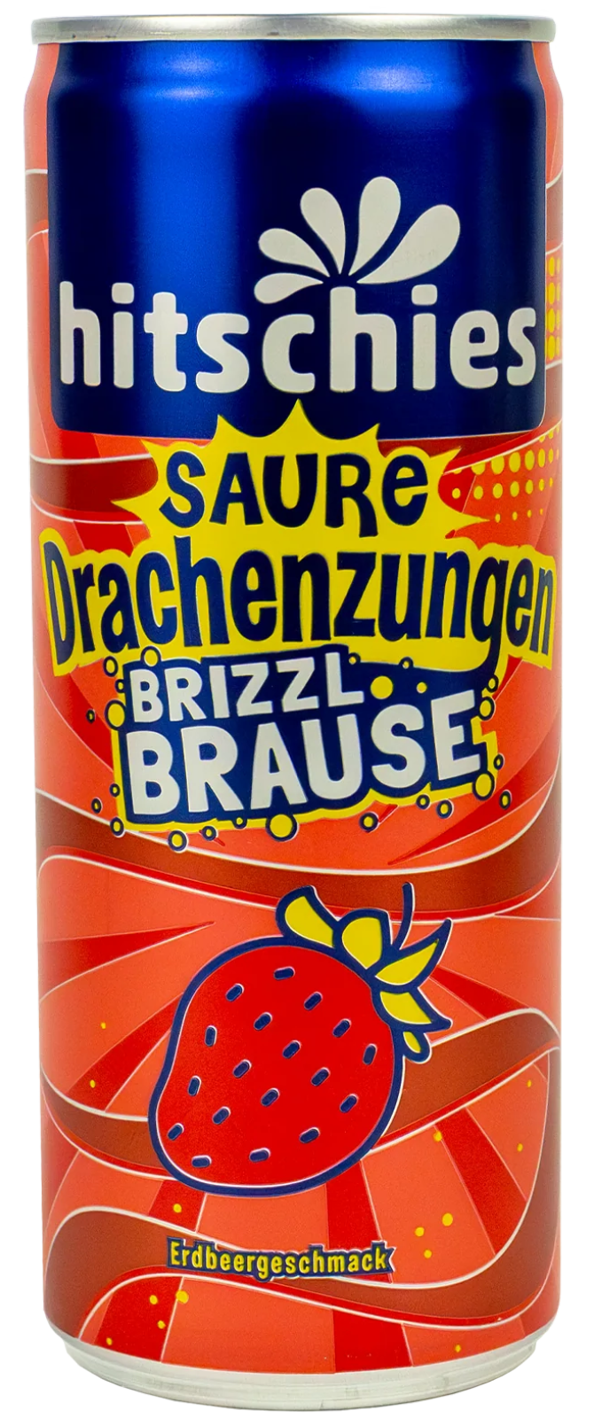 Hitschies Saure Drachenzungen Brizzl Brause Erdbeere (1 x 0.25 l)