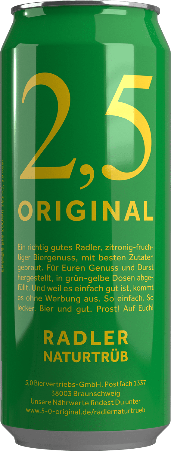 2,5 Original Naturtrüb (1 x 0.5 l)