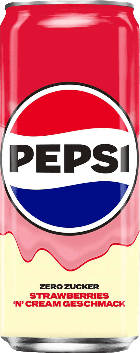 Pepsi Strawberry Cream Zero (1 x 0.33 l)