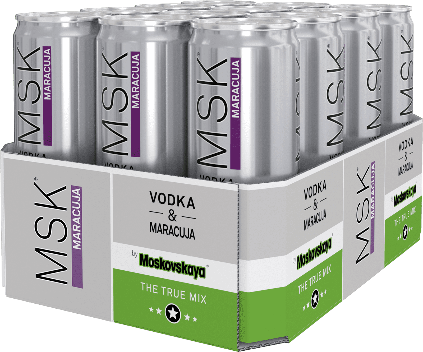 MSK Moskovskaya & Maracuja MSK Moskovskaya & Maracuja (12 x 0.33 l)