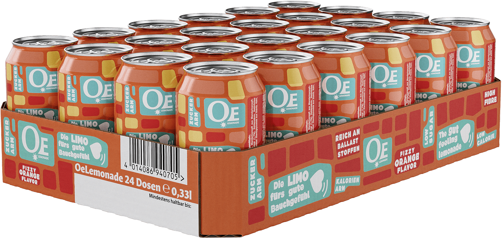 OeLemonade Orange (24 x 0.33 l)