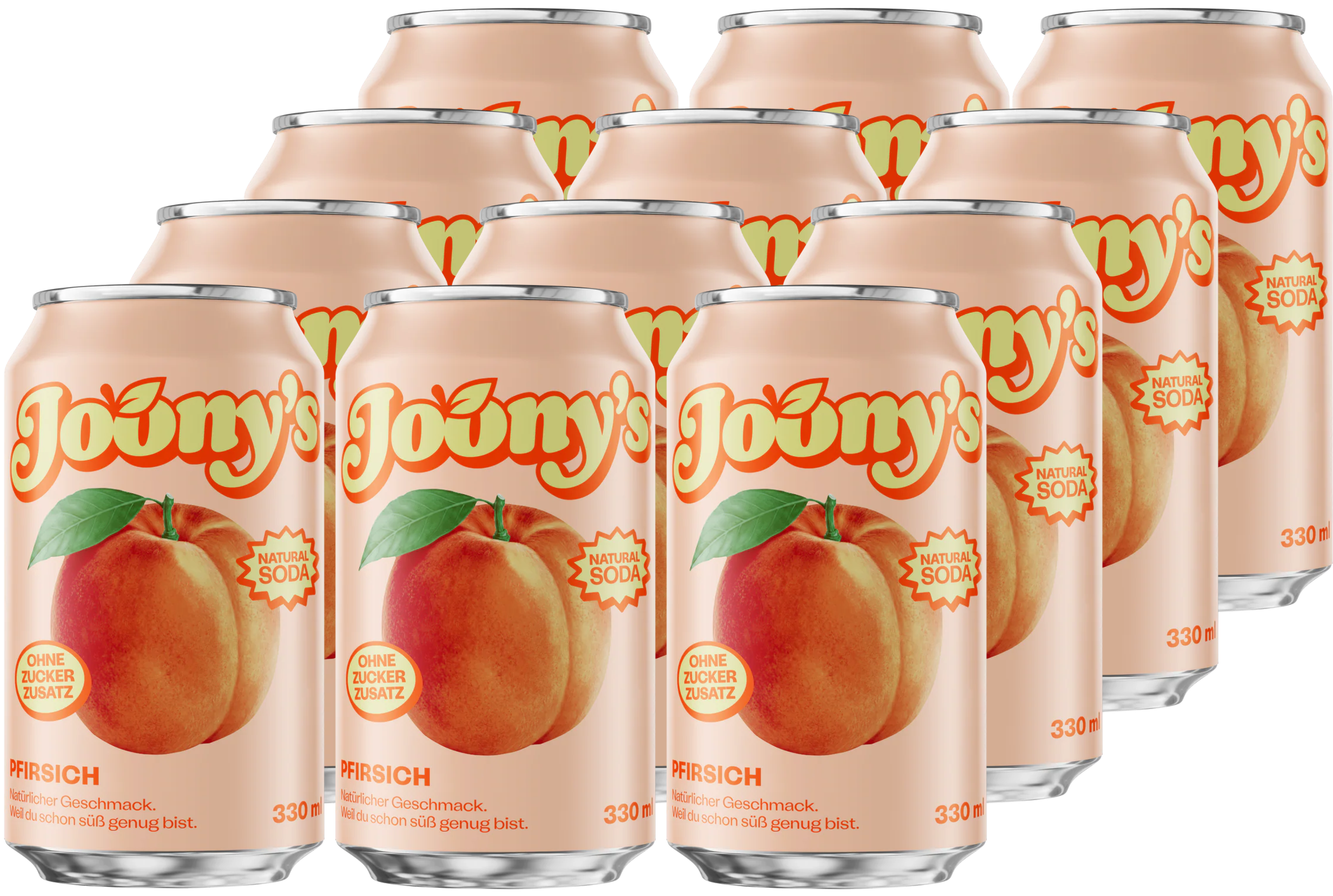 Joony's Natrual Soda Pfirsich (12 x 0.33 l)