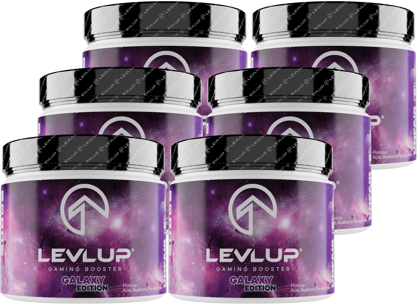 LevlUp Gaming Booster Galaxy (6 x 0.144 kg)
