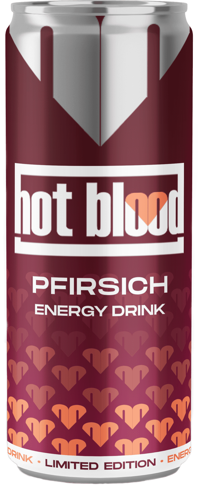 Hot Blood Energy Pfirsich (1 x 0.25 l)