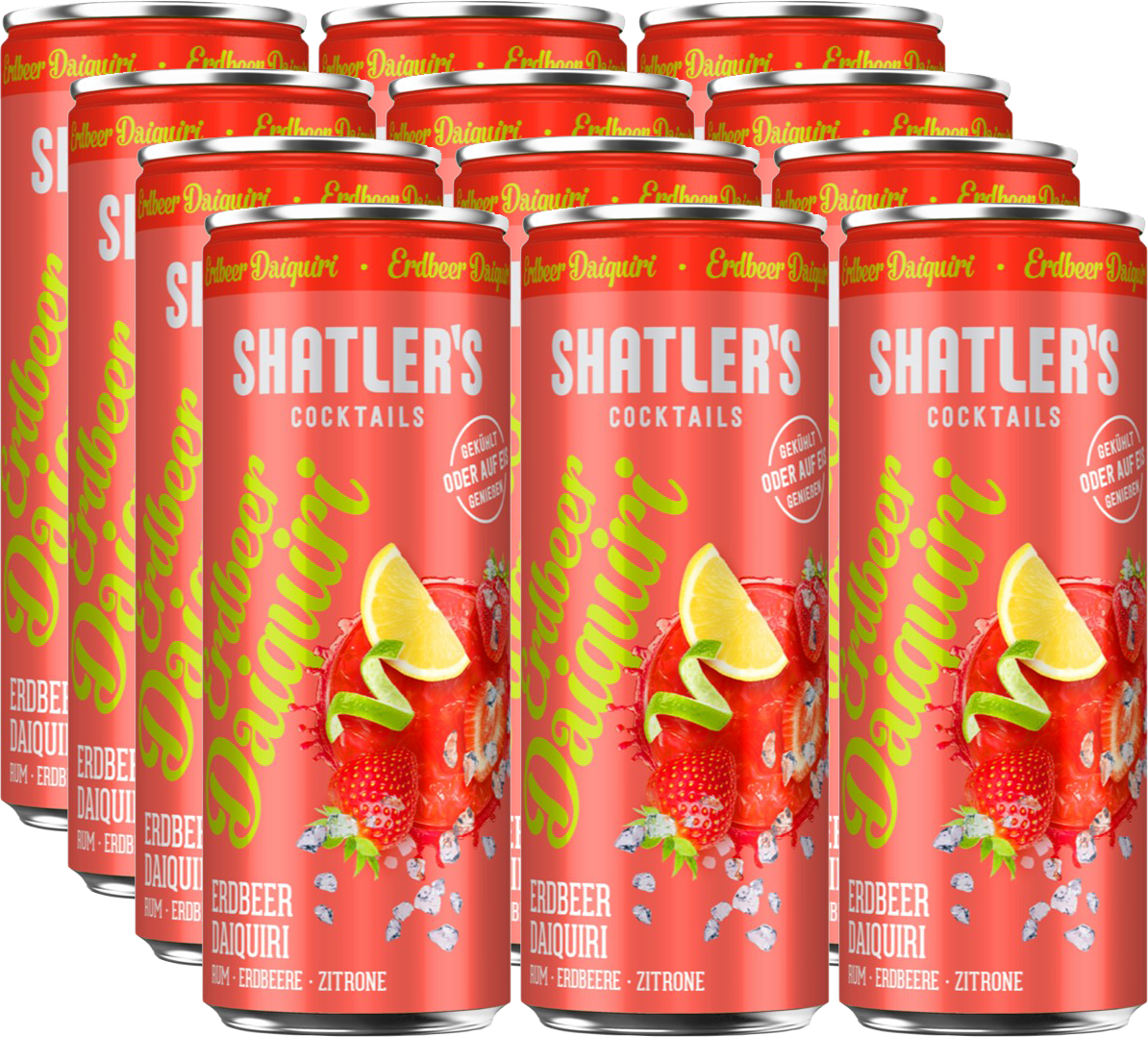 Shatler's Erdbeer Daiquiri Shatler's Erdbeer Daiquiri (12 x 0.25 l)