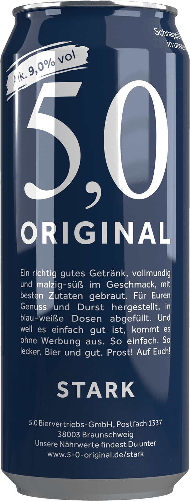 5,0 Original Stark 5,0 Original Stark (1 x 0.5 l)