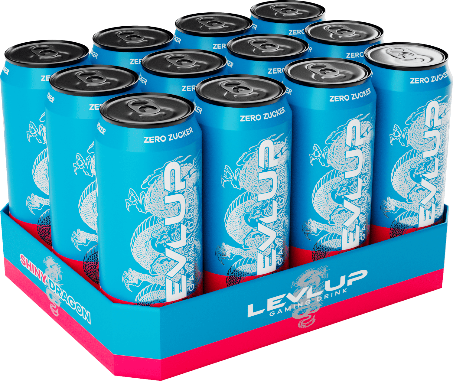 LevlUp Gaming Drink Shiny Dragon (12 x 0.5 l)