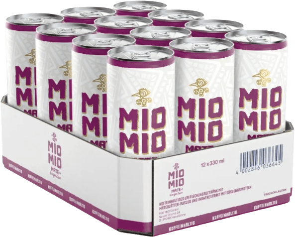 Mio Mio Mate Ginger Zero (12 x 0.33 l)