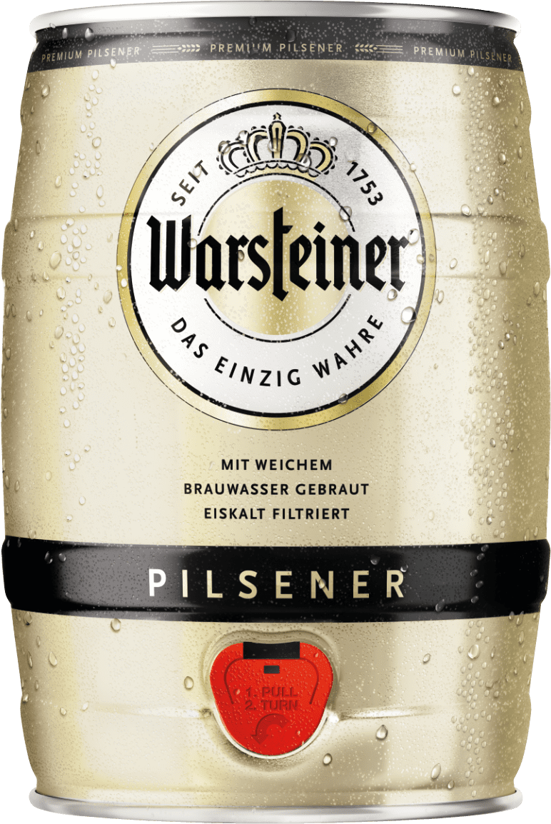Warsteiner Pils (1 x 5.0 l)