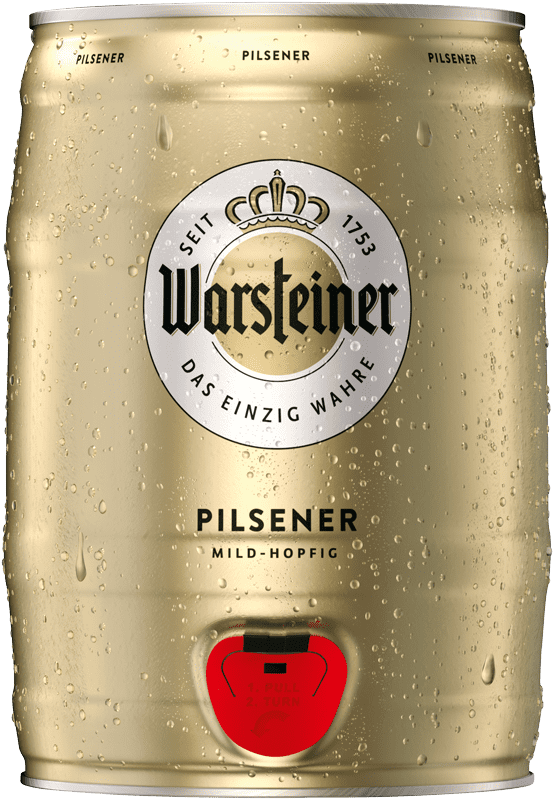 Warsteiner Pils Partydose Warsteiner Pils Partydose (1 x 5.0 l)