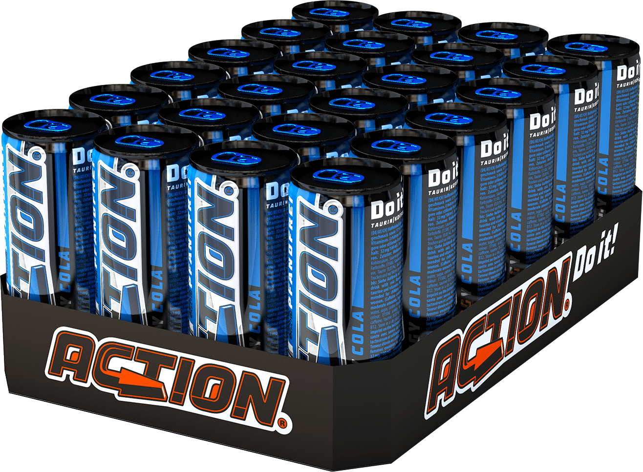 Action Energy Cola (24 x 0.25 l)