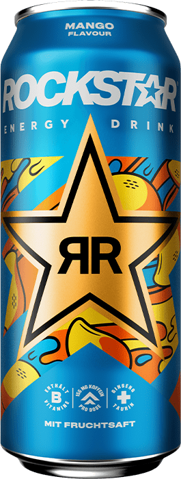 Rockstar Energy Drink Mango Flavour Rockstar Energy Drink Mango Flavour (1 x 0.5 l)