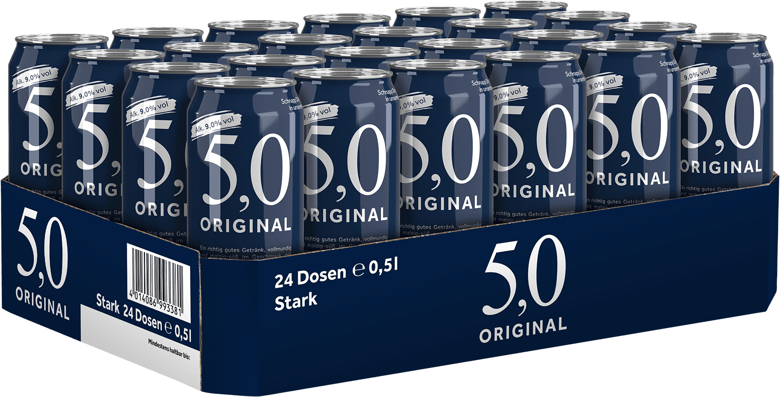 5,0 Original Stark 5,0 Original Stark (24 x 0.5 l)
