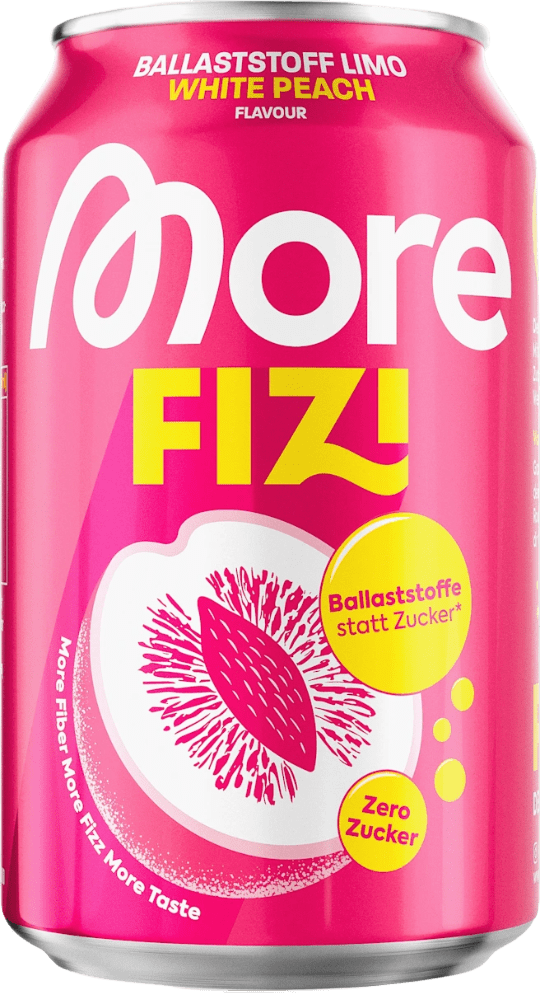 More Fizi White Peach (1 x 0.33 l)