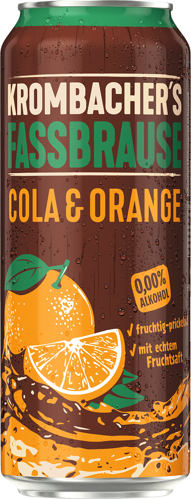 Krombacher's Fassbrause Cola & Orange Krombacher's Fassbrause Cola & Orange (1 x 0.5 l)