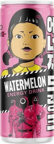 Squid Game Energydrink Watermelob Import (1 x 0.25 l)