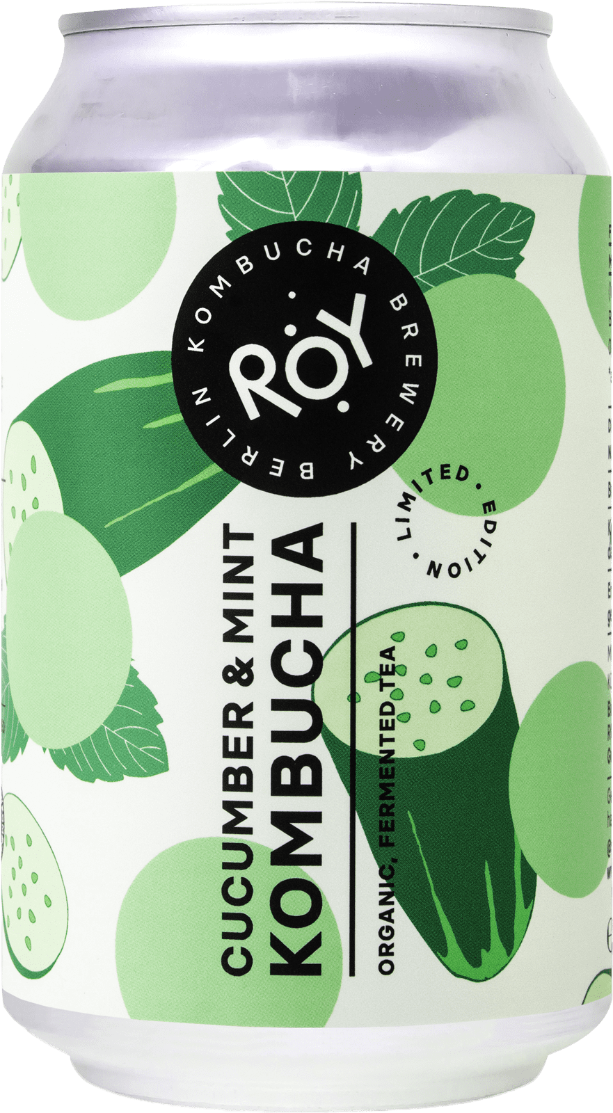 Roy Kombucha Cucumber & Mint (1 x 0.33 l)