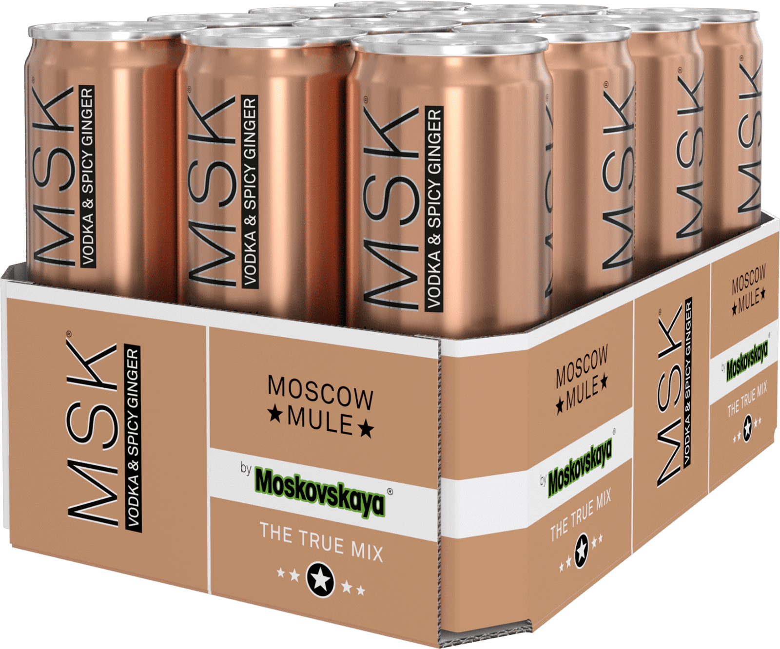 MSK Moskovskaya Moscow Mule (12 x 0.33 l)