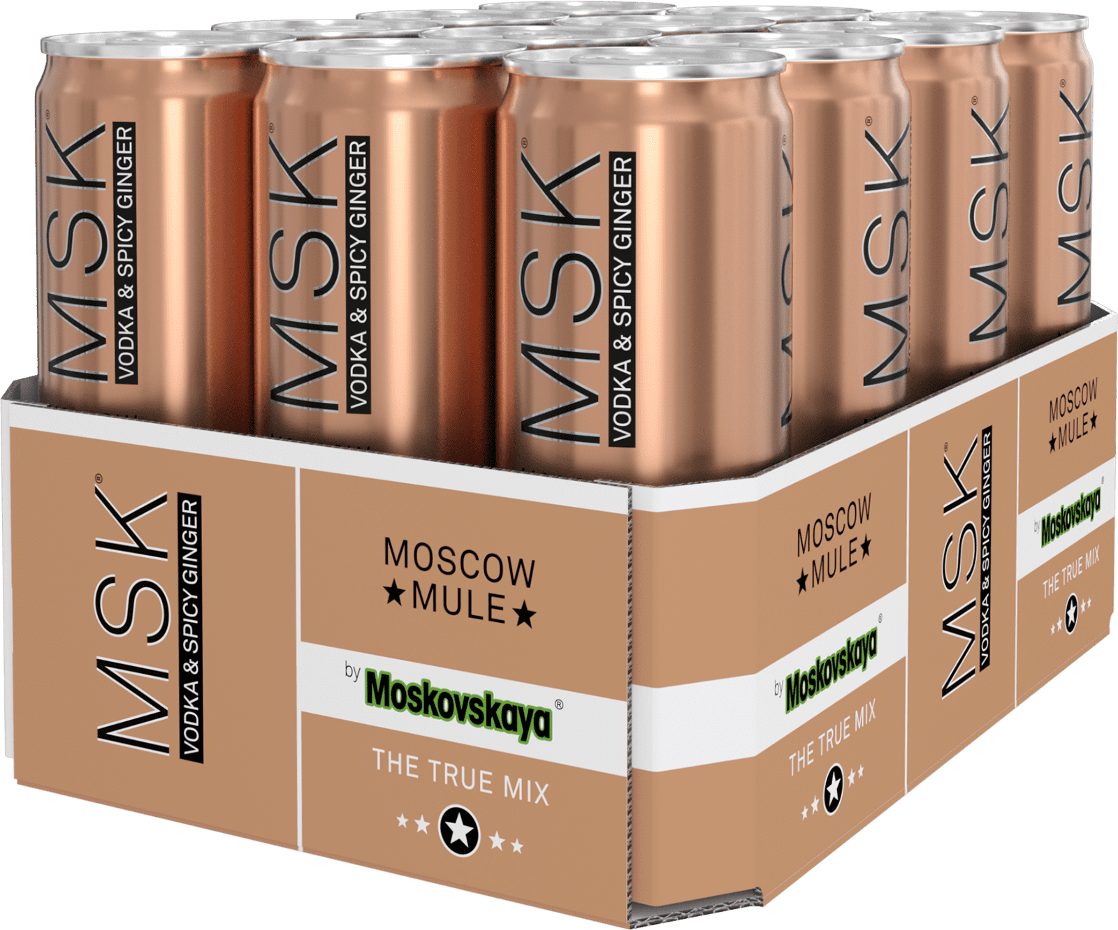 MSK Moskovskaya Moscow Mule MSK Moskovskaya Moscow Mule (12 x 0.33 l)