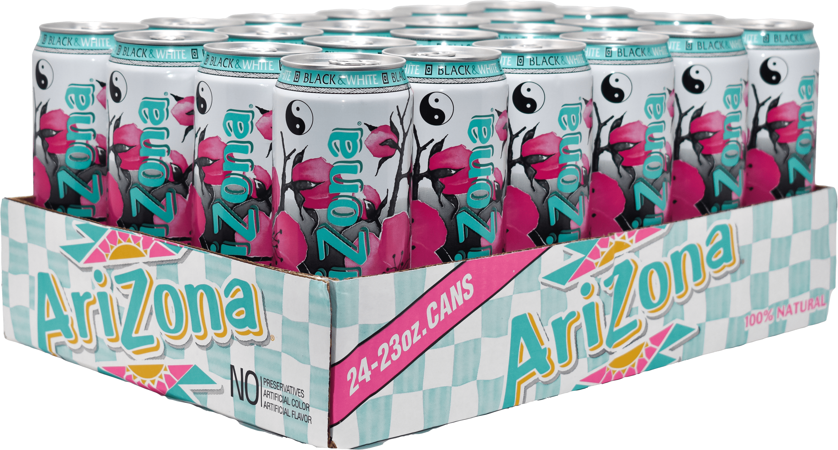 AriZona Black & White Iced Tea AriZona Black & White Iced Tea (24 x 0.68 l)