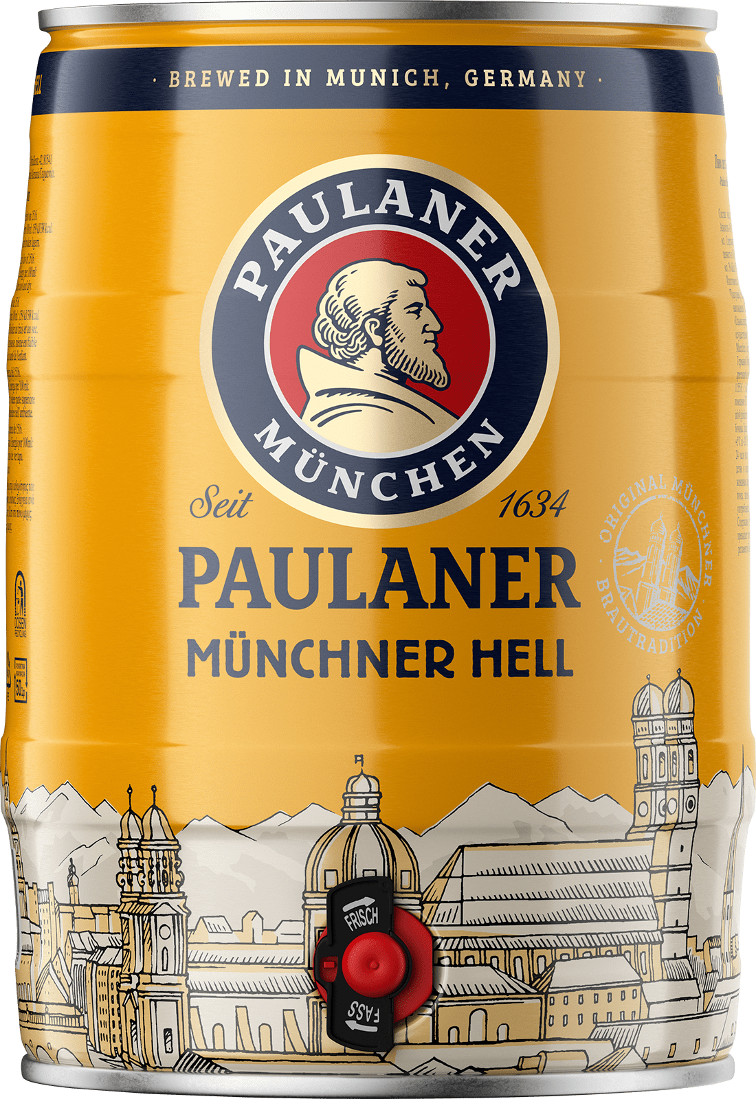 Paulaner Münchner Hell Partyfass (1 x 5.0 l)