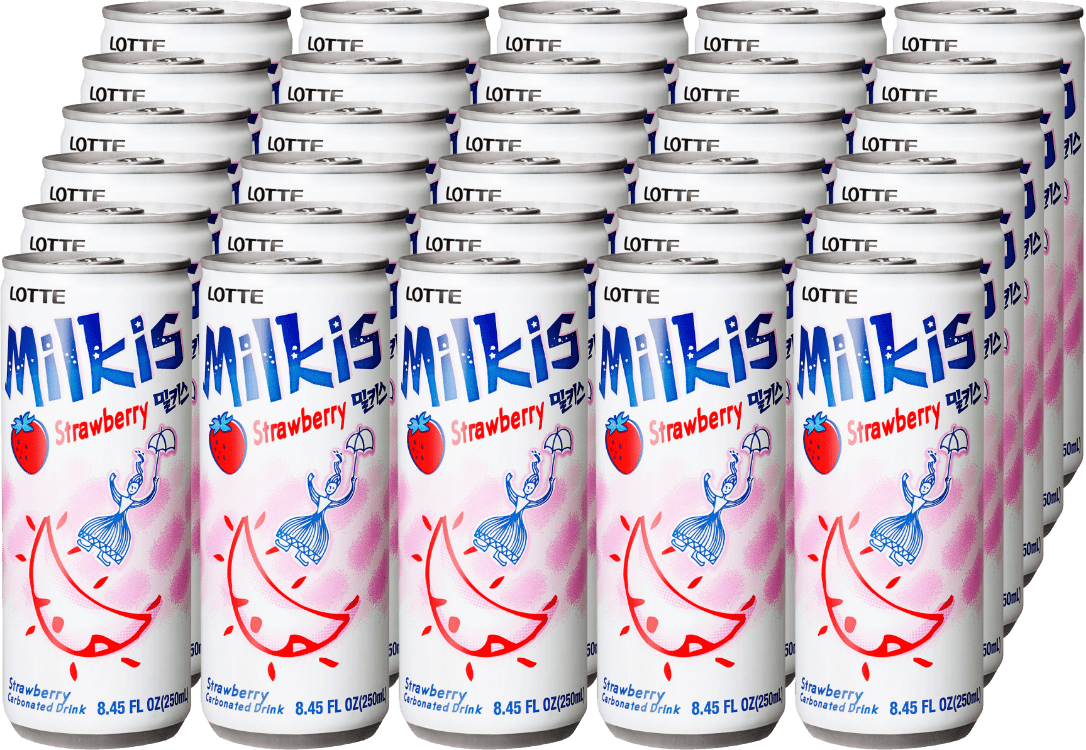 Milkis Strawberry Flavor (30 x 0.25 l)