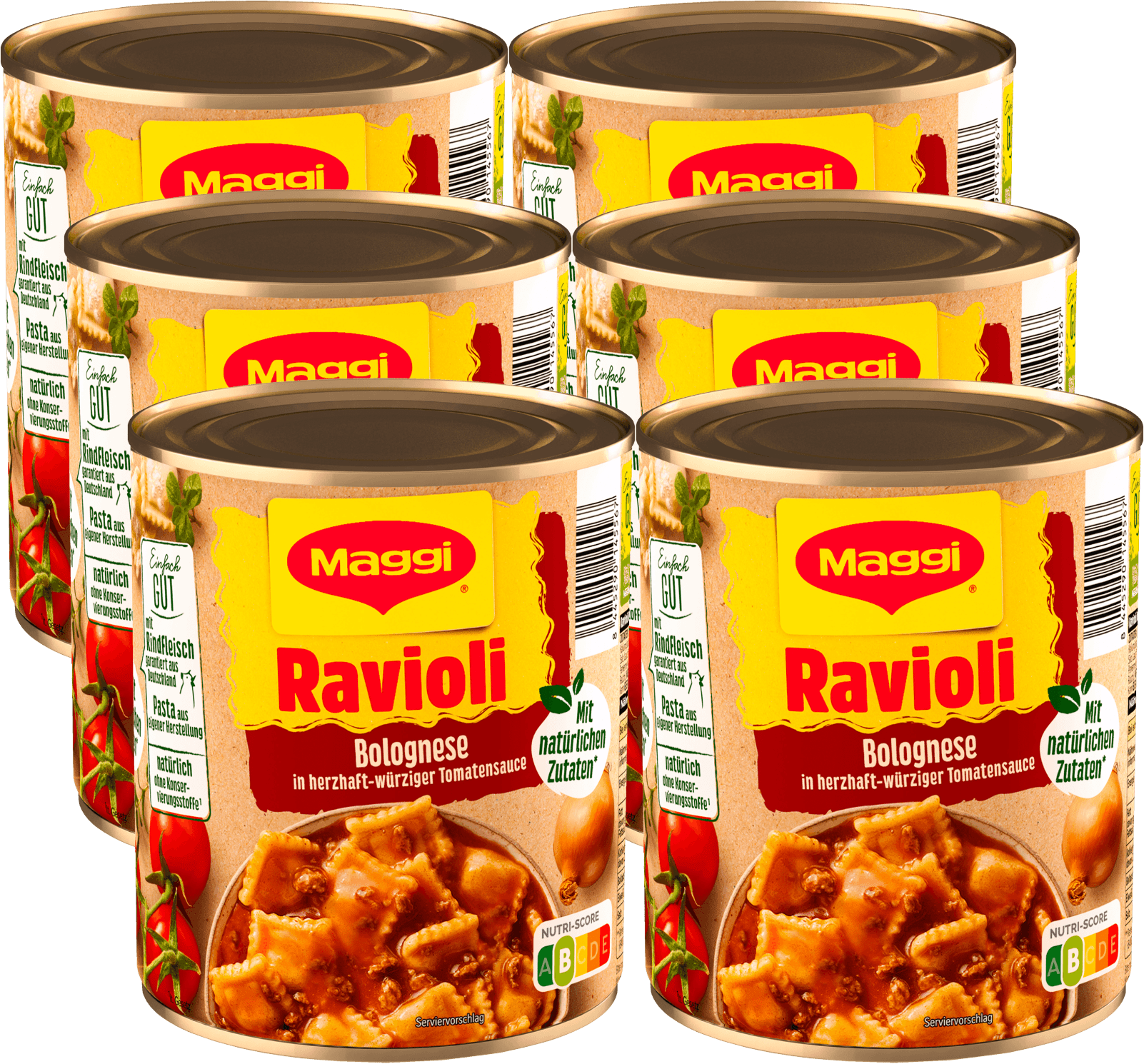 Maggi Ravioli Bolognese (6 x 0.8 kg)