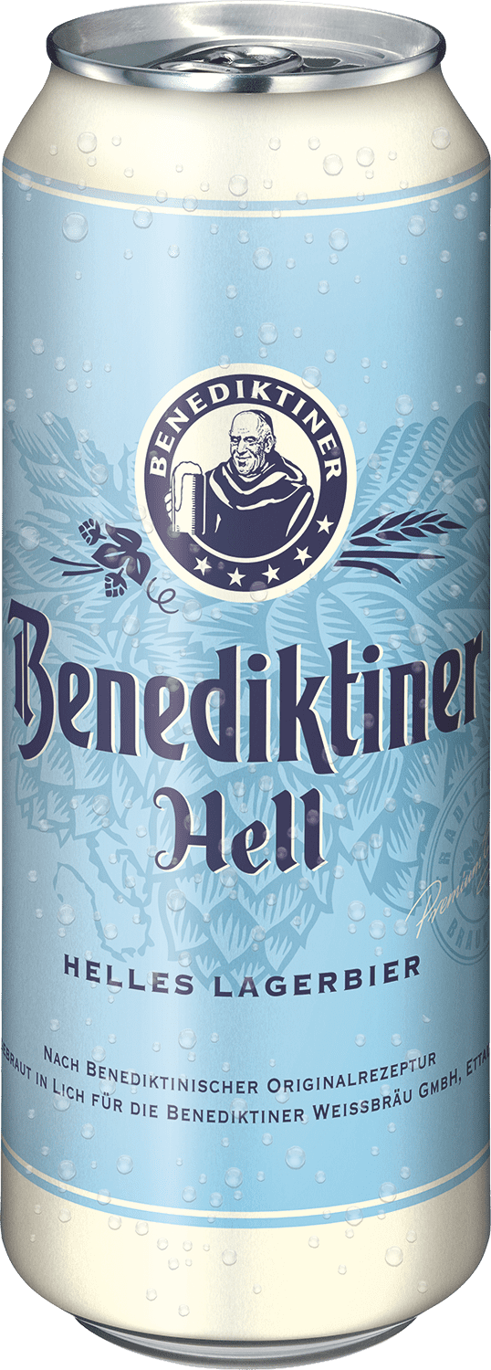 Benediktiner Hell (1 x 0.5 l)