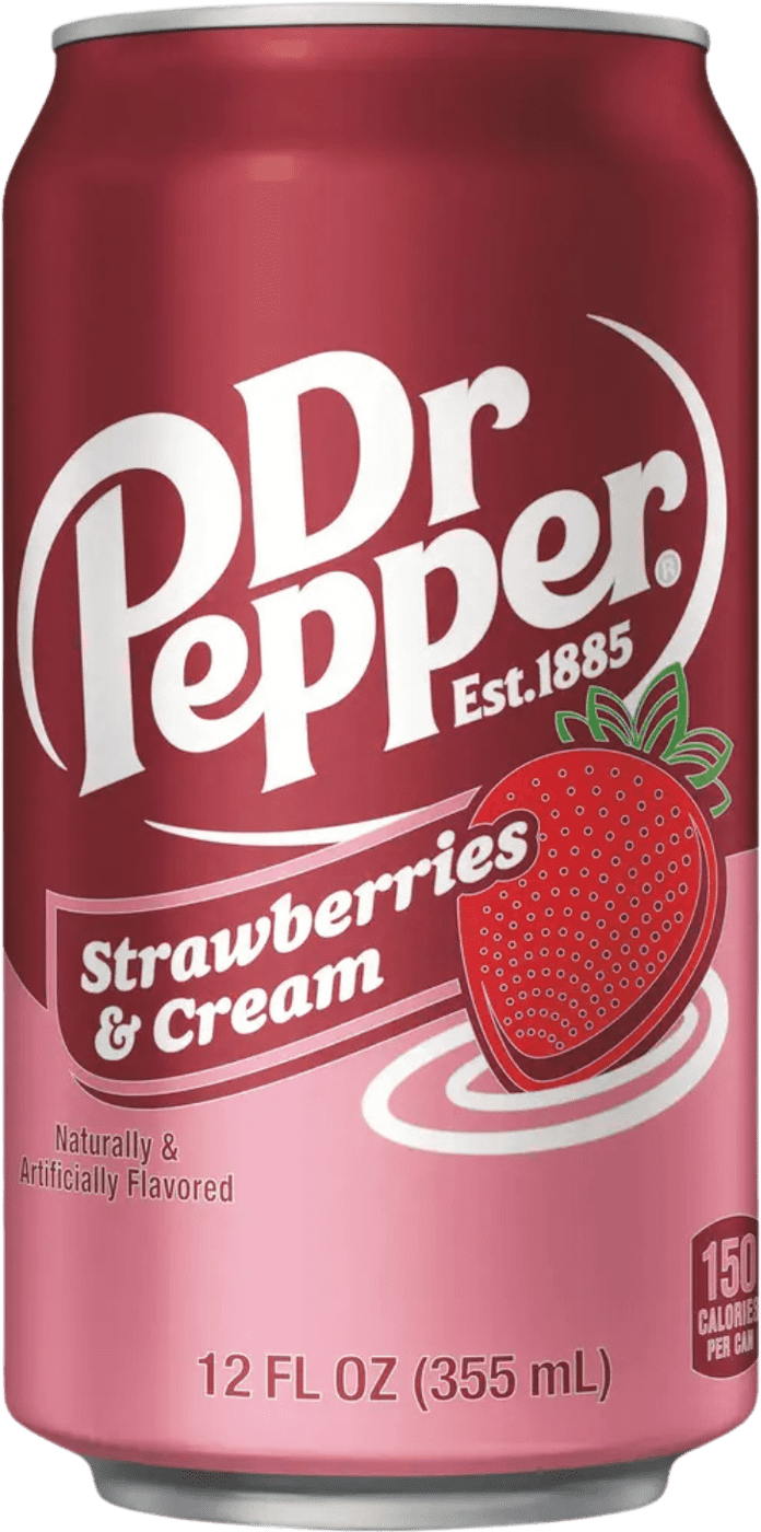 Dr. Pepper Strawberry & Cream Import (1 x 0.355 l)