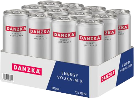 Danzka Energy Vodka-Mix (12 x 0.33 l)